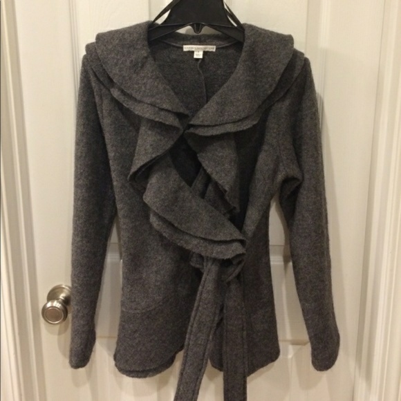 Sarah Spencer Jackets & Blazers - Sarah Spencer Wool Wrap Jacket Size Small Sarah Spencer Jackets & Blazers - Sarah Spencer Wool Wrap Jacket Size Small